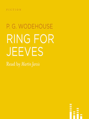 cover image of Ring for Jeeves